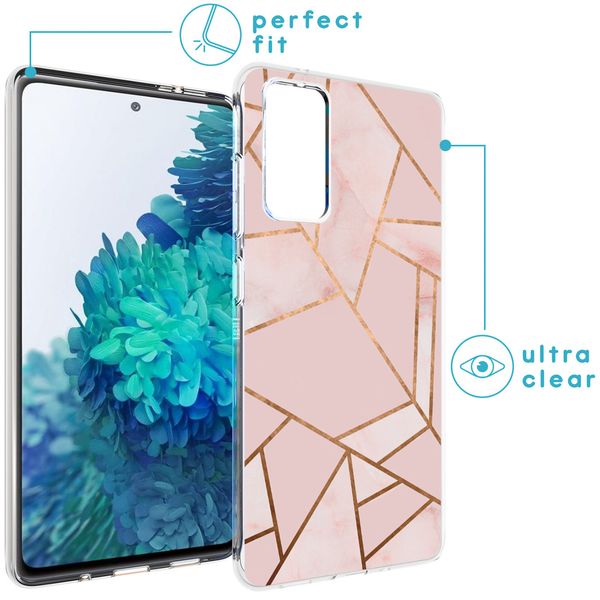 imoshion Design hoesje Samsung Galaxy S20 FE - Pink Graphic