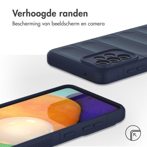 imoshion EasyGrip Backcover Samsung Galaxy A52(s) (5G/4G) - Donkerblauw