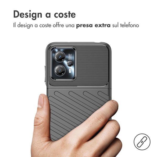 imoshion Thunder Backcover Motorola Moto G13 / G23 - Zwart