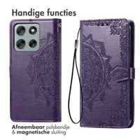 imoshion Mandala Bookcase Motorola Moto G56 - Paars