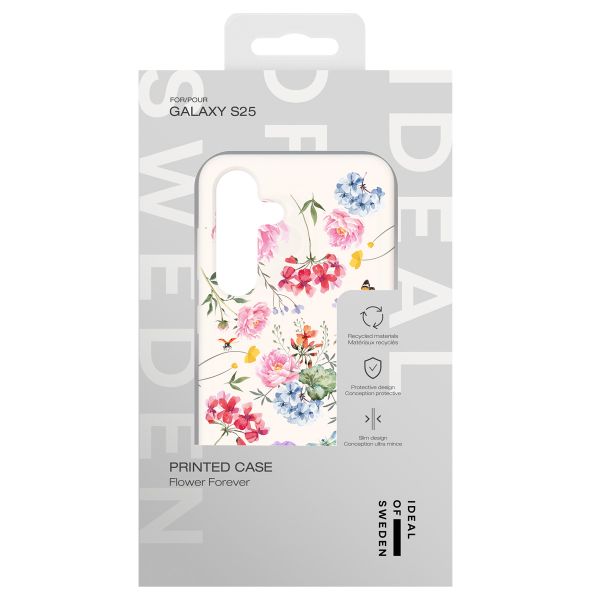 iDeal of Sweden Fashion Backcover Samsung Galaxy S25 - Forever Flower