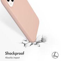 Accezz Liquid Silicone Back Cover Apple iPhone 14 Plus - Pink