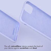 Accezz Liquid Silicone Backcover Samsung Galaxy A15 (5G/4G) - Paars