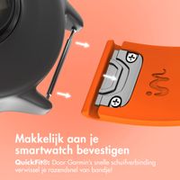 imoshion QuickFit® Siliconen bandje  - Garmin 22 mm aansluiting - Oranje