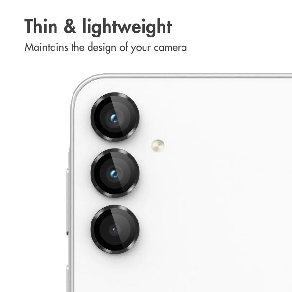 imoshion Camera Protector Glass 2-pack Samsung Galaxy A35 - Black