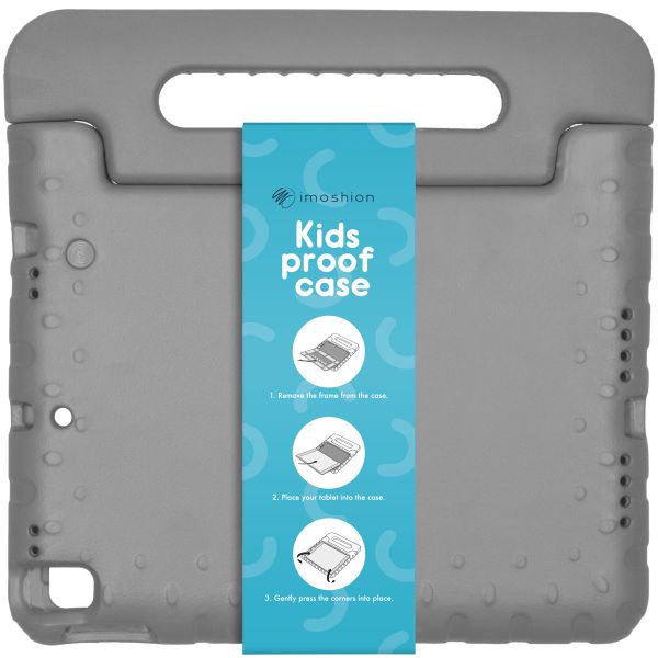 imoshion Kidsproof Backcover met handvat iPad 7 (2019) / iPad 8 (2020) / iPad 9 (2021) 10.2 inch - Grijs