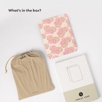 Selencia Vivid Tablet Case Apple iPad 11 (2025) 11 inch A16 / iPad 10 (2022) 10.9 inch - Paisley Blush