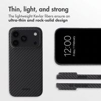 Accezz MagSafe Kevlar® Case Apple iPhone 18 Pro / 17 Pro - Black