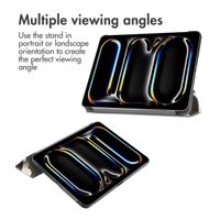 imoshion Design Trifold Bookcase Apple iPad Pro 13 (2025) M5 / (2024) M4 - Leopard