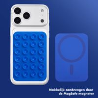 Selencia MagSafe zuignap telefoonhouder - Cobalt Blue