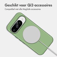 imoshion Color Backcover met Thin MagSafe Ring Google Pixel 9 / 9 Pro - Donkergroen