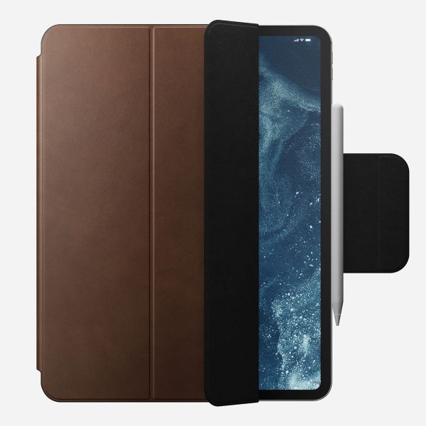 Nomad Leather Folio case Apple iPad Pro 13 (2025) M5 / (2024) M4 - Bruin