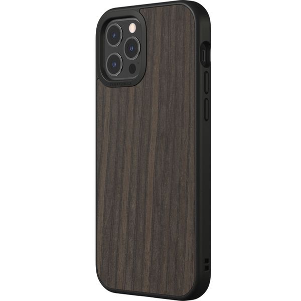 RhinoShield SolidSuit Backcover iPhone 12 (Pro) - Black Oak