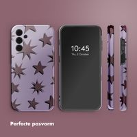 Selencia Vivid Backcover Samsung Galaxy A15 (5G) - Stars Plum Lilac