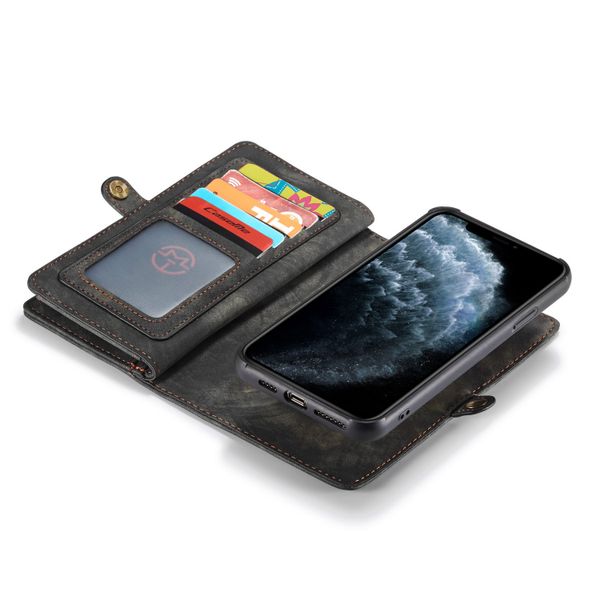 CaseMe Luxe Lederen 2 in 1 Portemonnee Bookcase iPhone 11 Pro