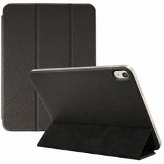 Accezz Leather Trifold Bookcase Apple iPad 11 (2025) 11 inch A16 / iPad 10 (2022) 10.9 inch - Black
