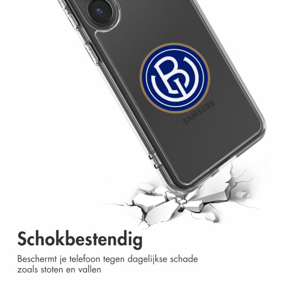 Clear Backcover Samsung Galaxy S24 - ASV Blauw-Wit