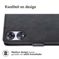 imoshion Luxe Bookcase Oppo A58 (4G) - Zwart