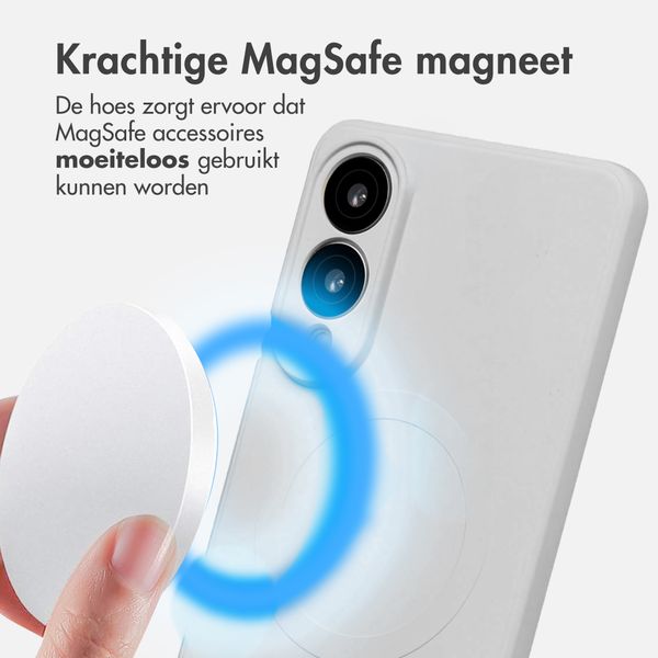 imoshion Color Backcover met MagSafe Samsung Galaxy S25 Edge - Beige