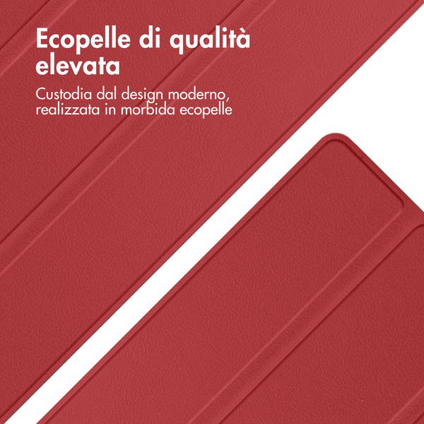 imoshion Trifold Bookcase Realme Pad - Rood