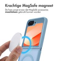 imoshion Color Guard Backcover met MagSafe Samsung Galaxy Z Flip 6 - Lichtblauw