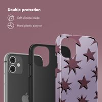 Selencia Vivid Back Cover Apple iPhone 11 - Stars Plum Lilac