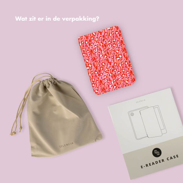 Selencia Vivid Bookcase Kobo Clara Colour / Clara BW - Wild Spots Lipstick