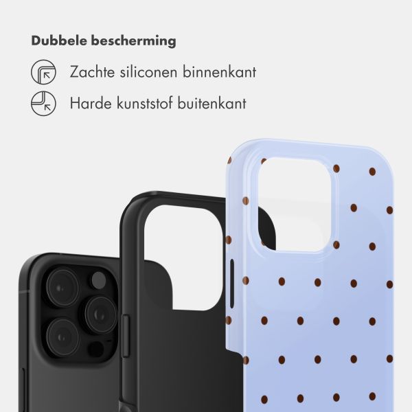 Selencia Vivid Backcover Apple iPhone 16 Pro Max - Happy Dots Digital Sky