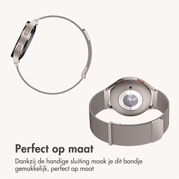 imoshion Milanees magnetisch bandje  - Universeel 20 mm aansluiting - Starlight