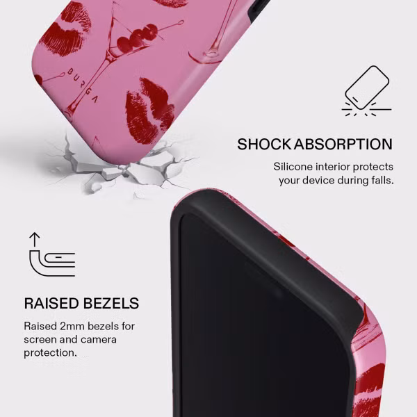 Burga Tough Backcover MagSafe Apple iPhone 17 Pro - Call me