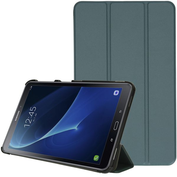 imoshion Trifold Bookcase Galaxy Tab A 10.1 (2016) - Donkergroen