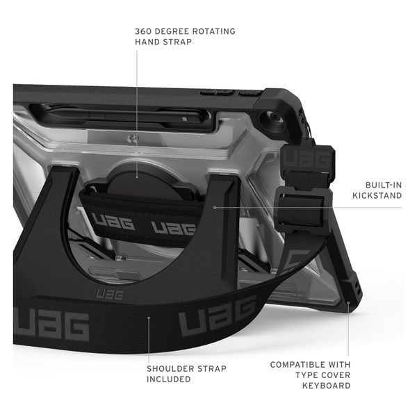 UAG Plasma Backcover Microsoft Surface Pro 12 - Ice Black