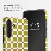 Selencia Vivid Backcover Samsung Galaxy S25 - Check This Olive