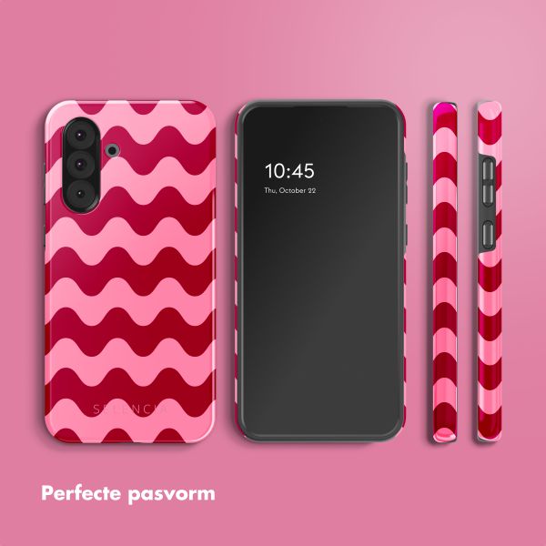 Selencia Vivid Tough Backcover Samsung Galaxy A36 / A56 - Wave Vibes Lipstick