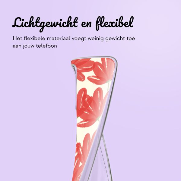 Hoesje met eigen foto en/of tekst Samsung Galaxy A53 - Bloemen