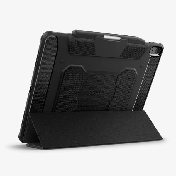 Spigen Rugged Armor Pro Bookcase iPad Air 13 inch (2024) M2 - Black