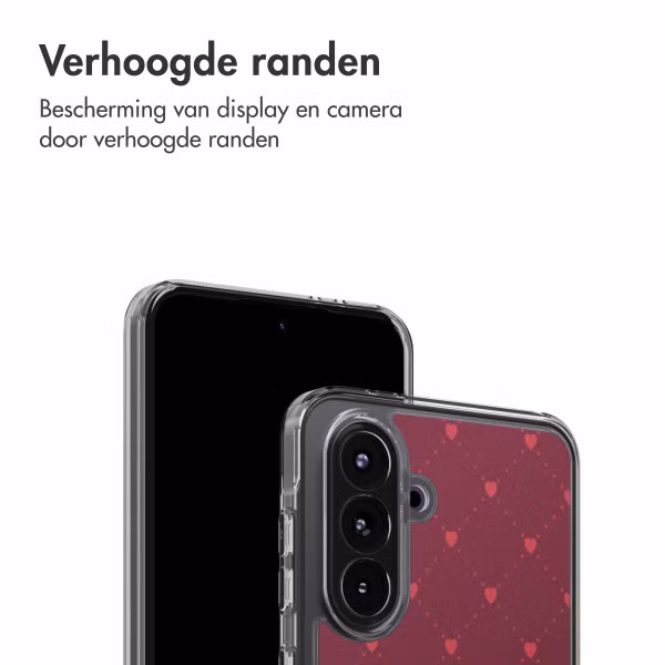 imoshion Design hoesje Samsung Galaxy A56 - Crush Check Coral Dust