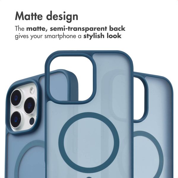 imoshion Colour Guard Back Cover with MagSafe Apple iPhone 15 Pro Max - Dark Blue