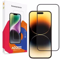 Accezz Gehard Glas Full Cover Screenprotector Apple iPhone 14 Pro Max / 15 Plus / 16 Plus