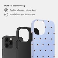 Selencia Vivid Backcover Apple iPhone 12 (Pro) - Happy Dots Digital Sky