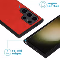 imoshion Uitneembare 2-in-1 Luxe Bookcase Samsung Galaxy S24 Ultra - Rood