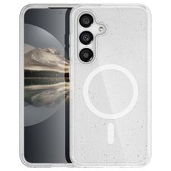 imoshion Sparkle Backcover met MagSafe Samsung Galaxy S25 - Glitter Transparant