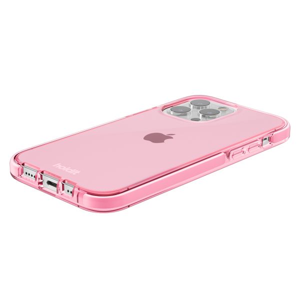 Holdit Seethru Case iPhone 14 Pro - Bright Pink