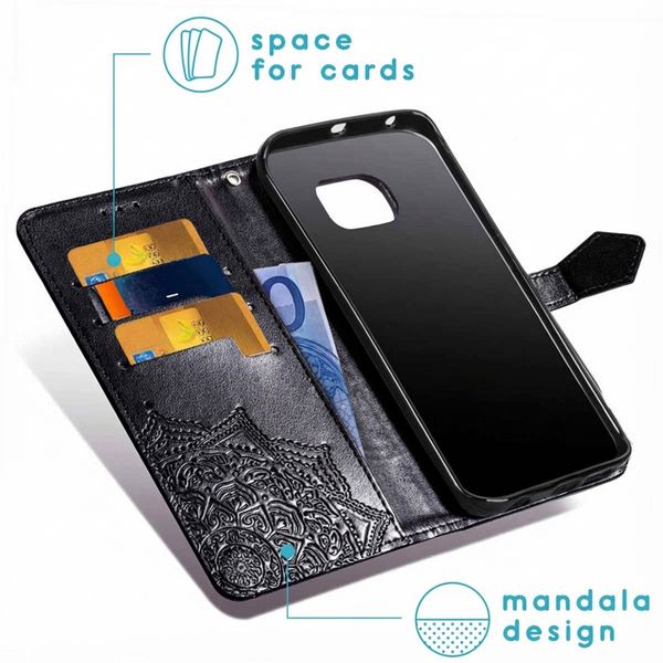 imoshion Mandala Bookcase Samsung Galaxy S7 - Zwart