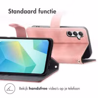 imoshion Bookcase met koord Samsung Galaxy A15 (5G/4G) - Roze