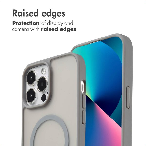 imoshion Colour Guard Back Cover with MagSafe Apple iPhone 13 Pro Max - Grey