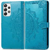 imoshion Mandala Bookcase Samsung Galaxy A53 - Turquoise