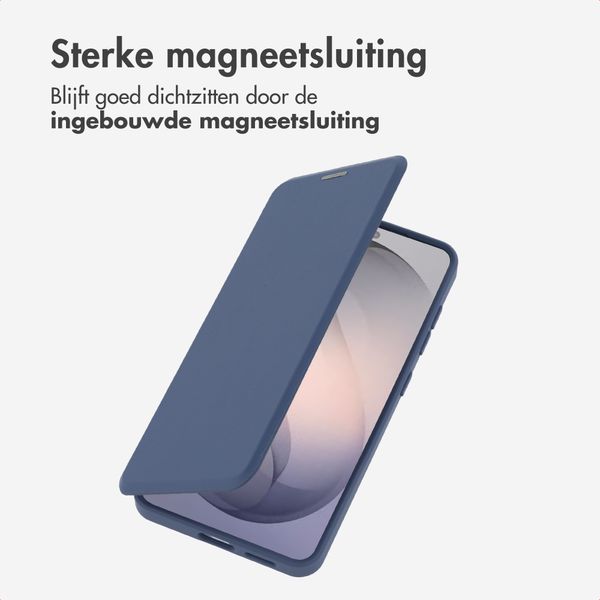 imoshion Transparante Bookcase met MagSafe Samsung Galaxy S26 - Blauw