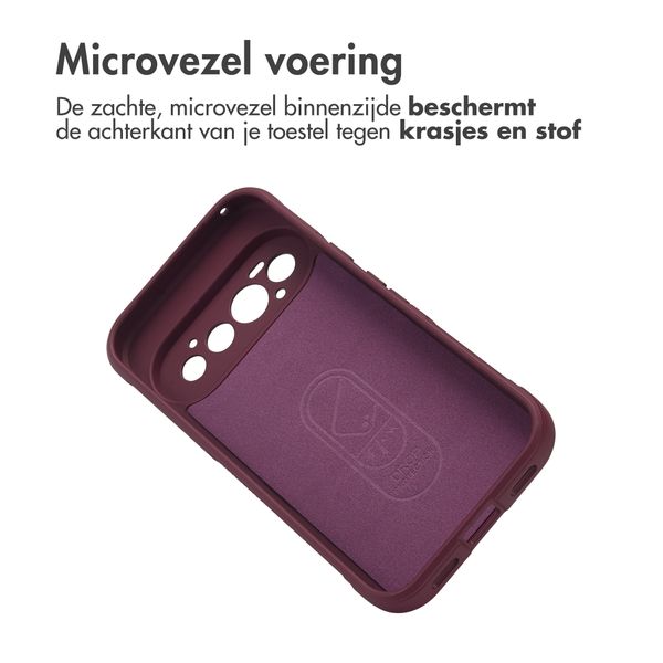 imoshion EasyGrip Backcover Google Pixel 11 Pro - Aubergine