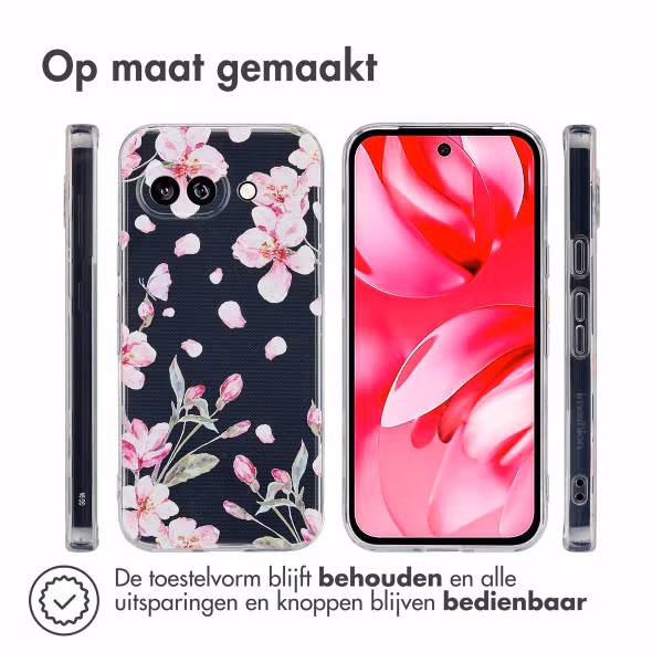 imoshion Design hoesje Google Pixel 9A - Blossom Watercolor